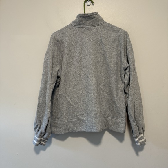 Tuckernuck Tnuck Sport Heathered Gray Carlson Quarter Zip Size Medium - Picture 6 of 8